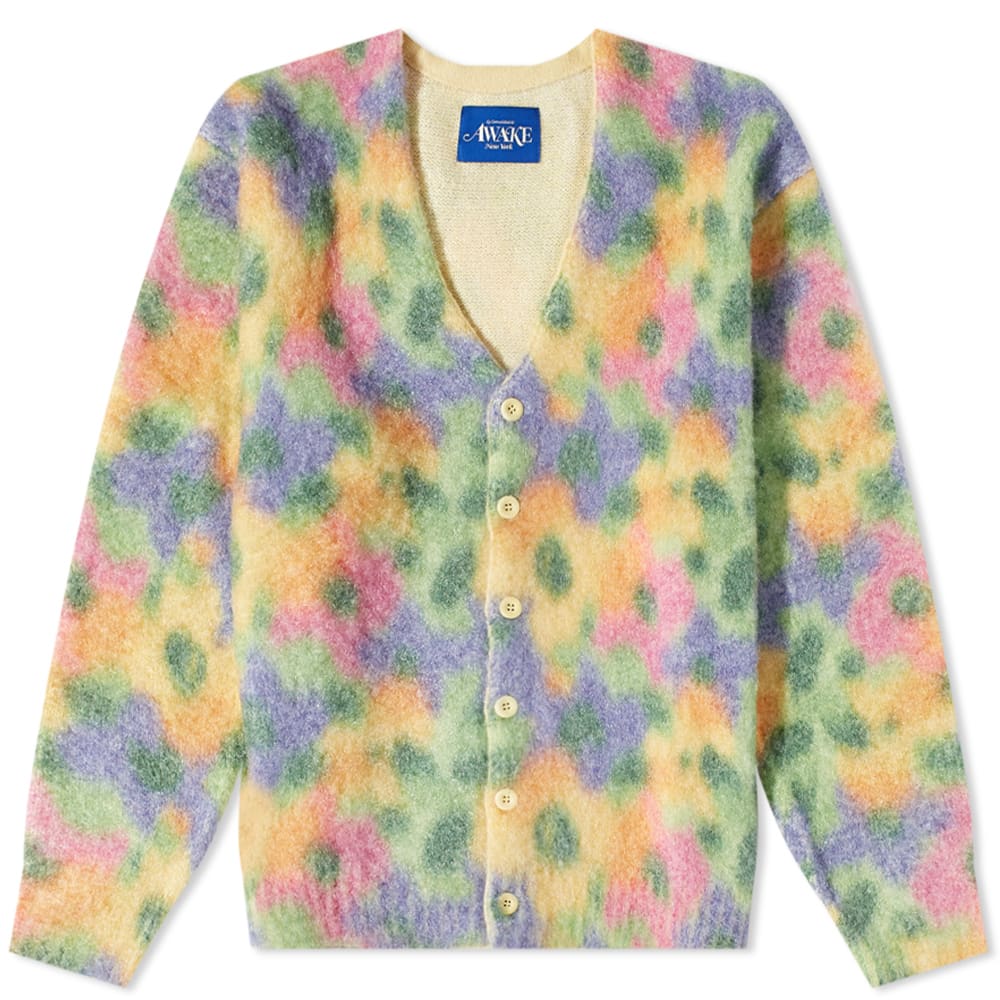 Sweater Awake NY Mohair Floral Cardigan AWK-SP22-SW001-MS | FLEXDOG