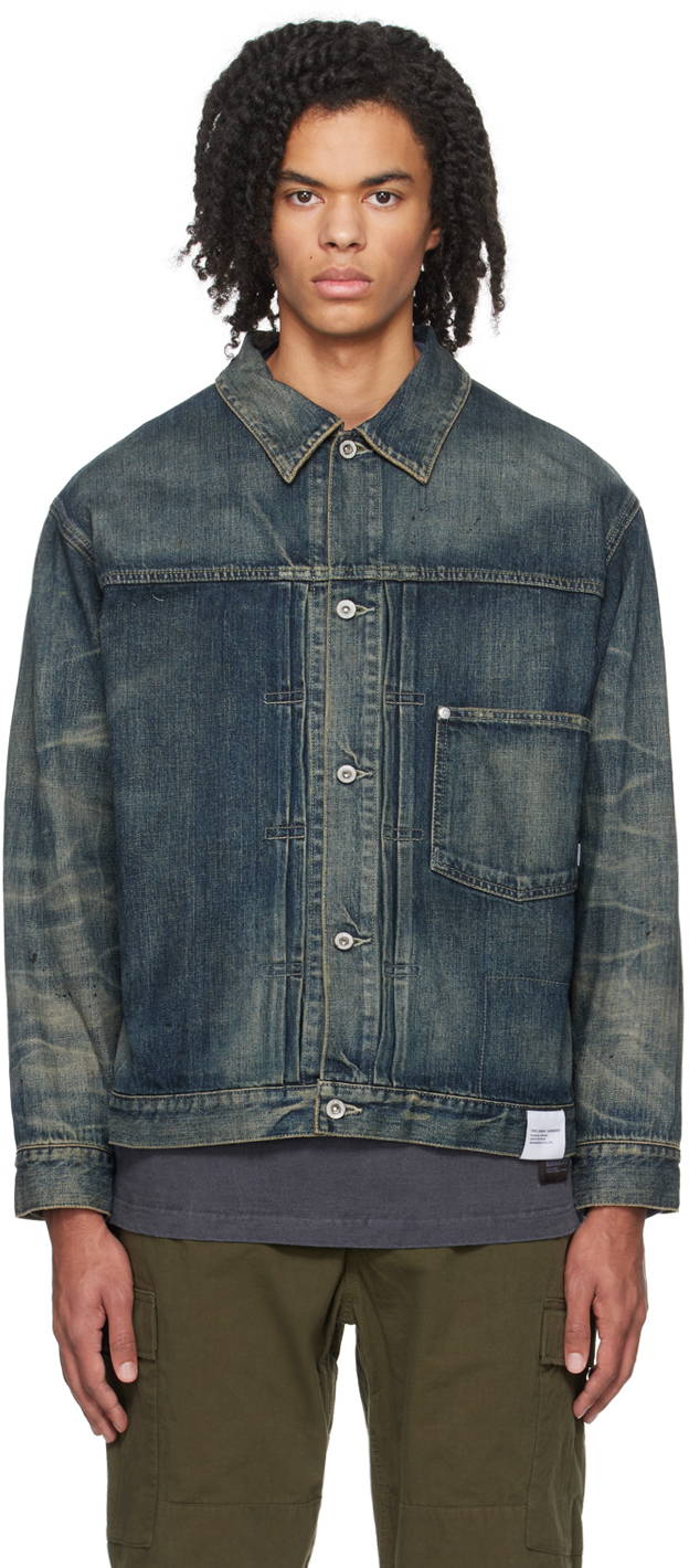 Jacket Neighborhood Savage Denim Jacket 232XBNH-JKM01 | FLEXDOG