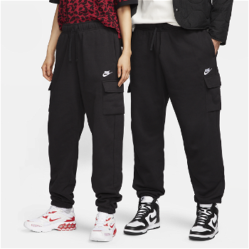 Nike NRG Solo Swoosh Women's Fleece Pants, Black - CW5565-010 - XS