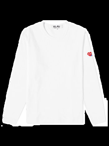 Comme des Garçons Long Sleeve Invader T-Shirt White P1T330-3