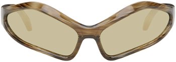 Balenciaga Fennec Oval Sunglasses BB0314S-003