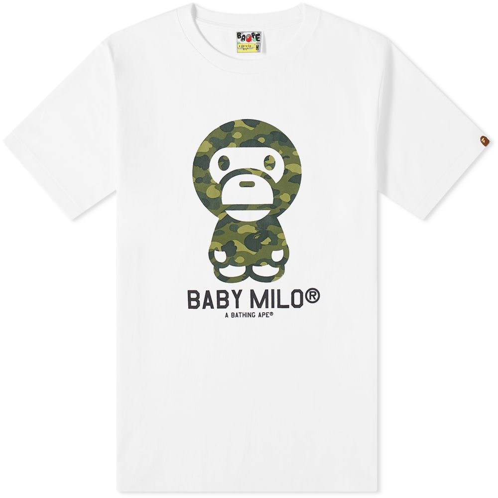 T-shirt BAPE A Bathing Ape Color Camo Baby Milo Tee 002TEI801004M