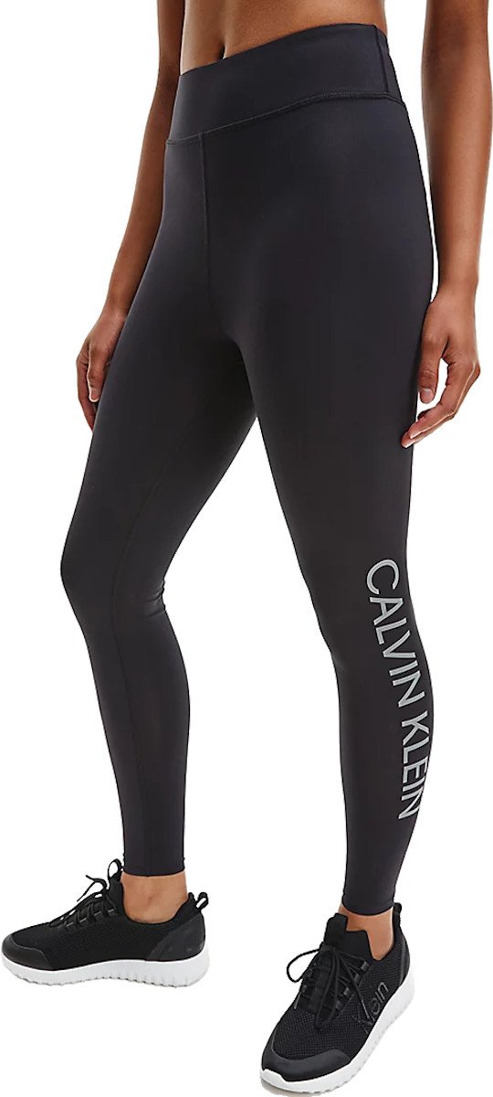 Calvin Klein Women's Bright Blue Jumbo Logo Full Length Leggings, Black, XS  - Walmart.com