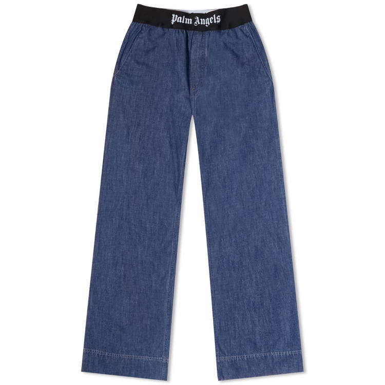 Denim Pajama Pants