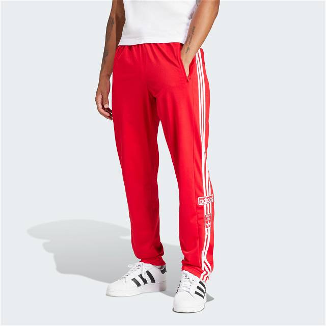 adidas Adicolor Classics Beckenbauer Track Pants - Red, Men's Lifestyle