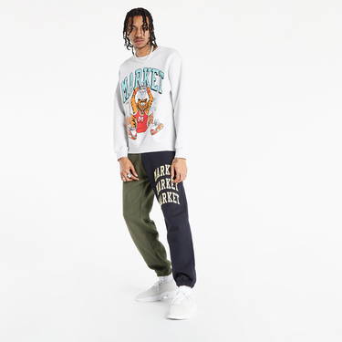 Supreme Side Arc Crewneck Ash Grey