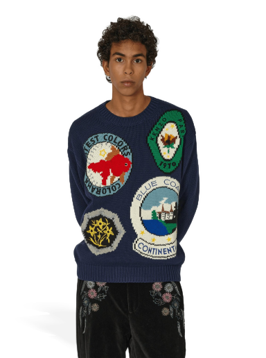 Travel Hand-Embroidered Cardigan