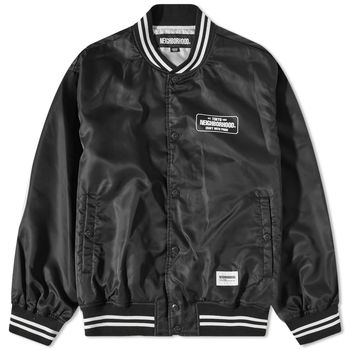 Jacket Neighborhood Bicolor Track Jacket 231AQNH-JKM01-BLK | FlexDog