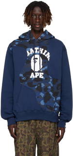 COLOR CAMO COLLEGE PULLOVER HOODIE –