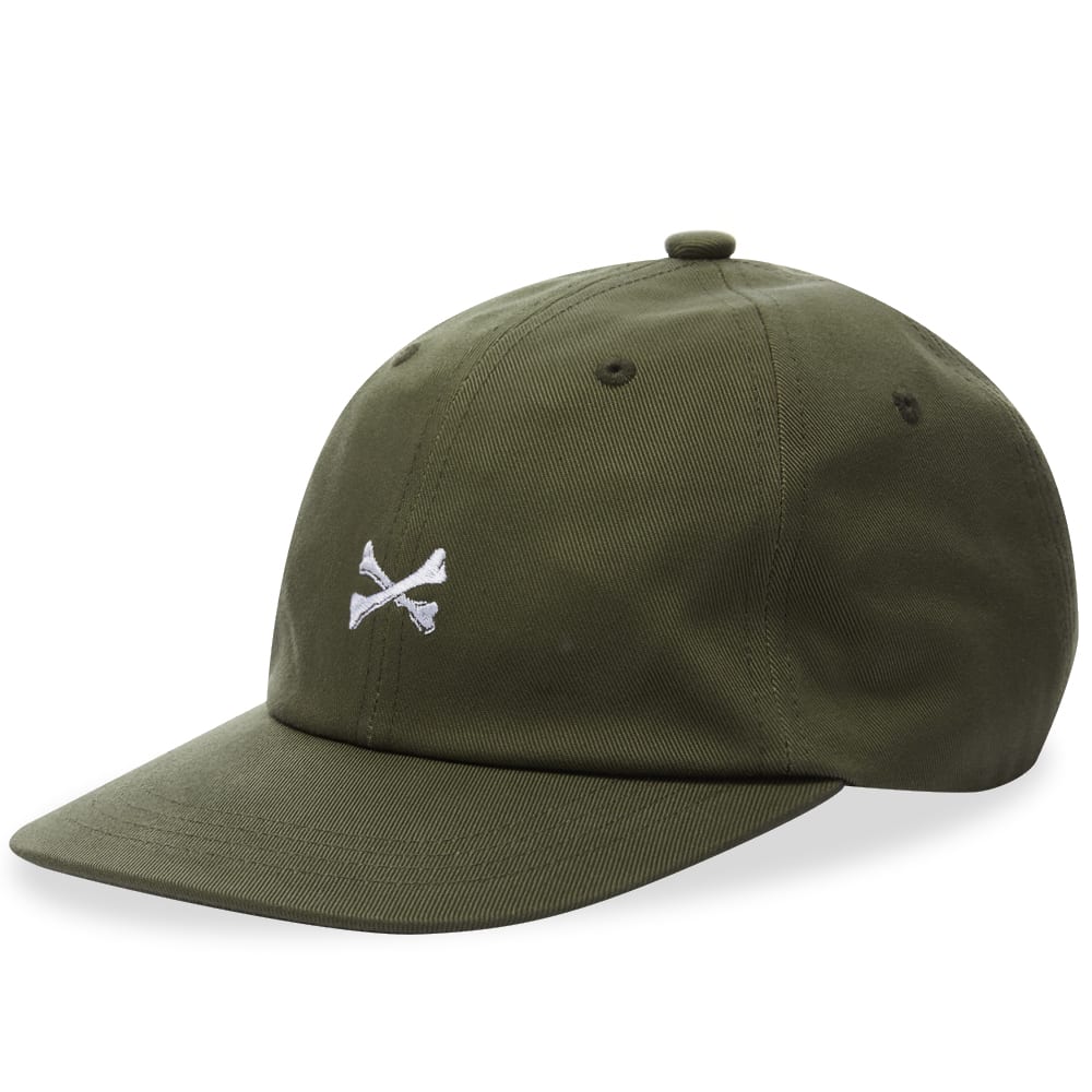 Cap WTAPS T-6L 03 Crossbones Twill Cap 222HCDT-HT15-OL | FLEXDOG