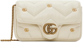 Gucci GG Marmont Mini Bag "Off-White" 768293 AACPG