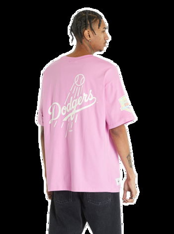 New era 60357124 MLB Pastel Los Angeles Dodgers Short Sleeve T-Shirt Pink
