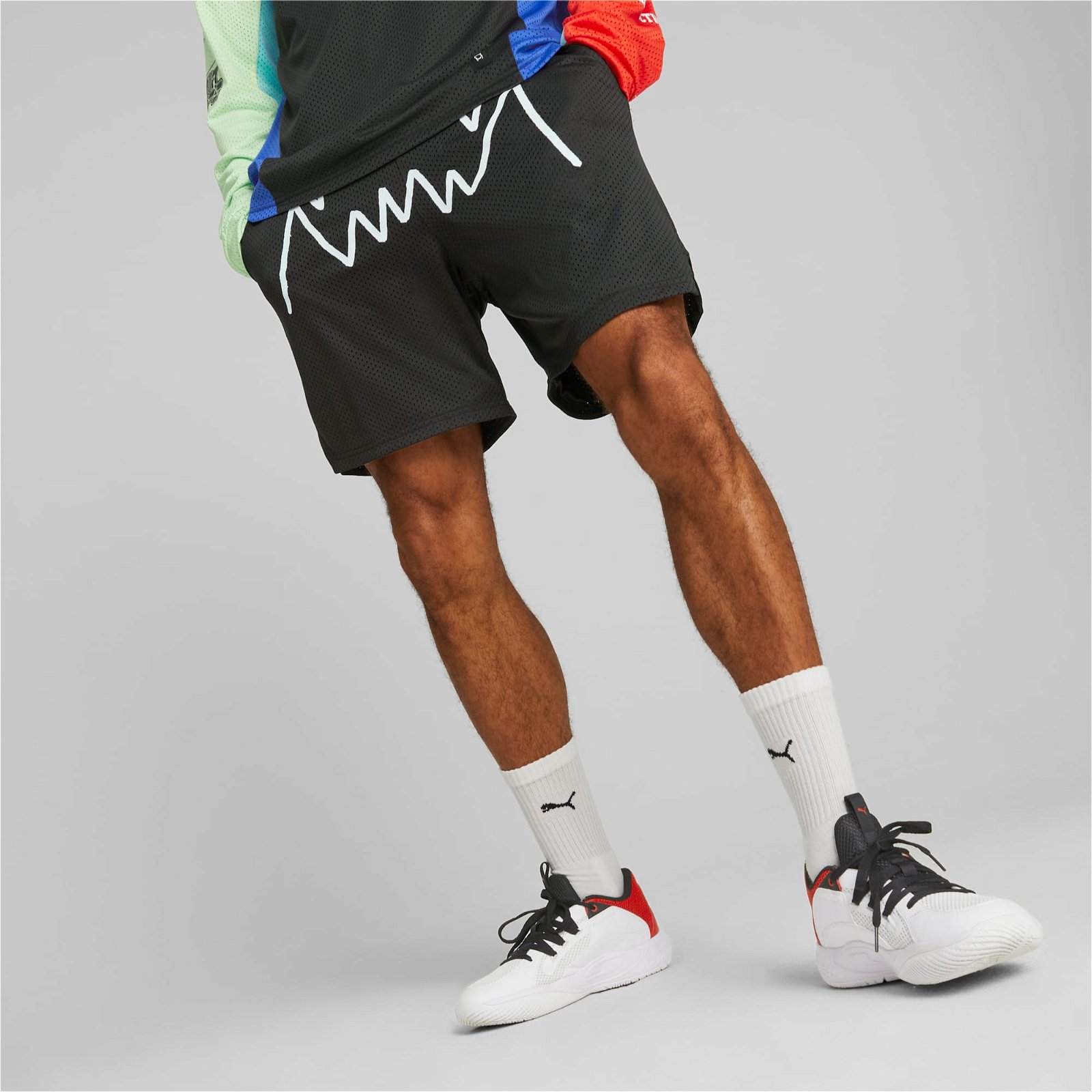 Shorts Basketball FLEXDOG Shorts 539573_01 Puma | Core Jaws