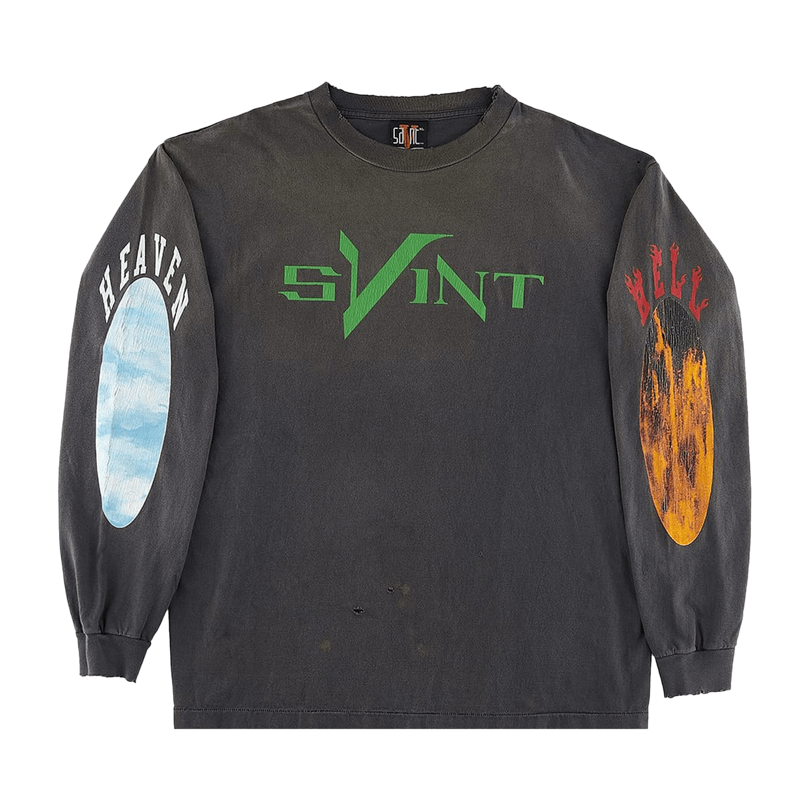 T-shirt Saint Michael x Vlone Skull Long-Sleeve Tee SM A22 0000 