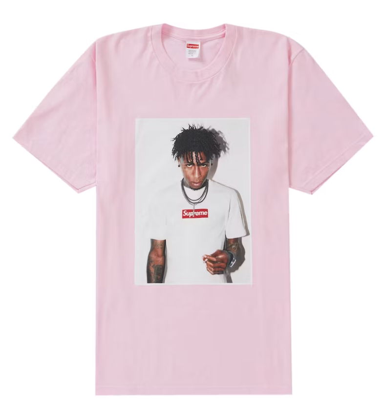 T-shirt Supreme NBA Youngboy Tee FW23T48 LIGHT PINK | FLEXDOG