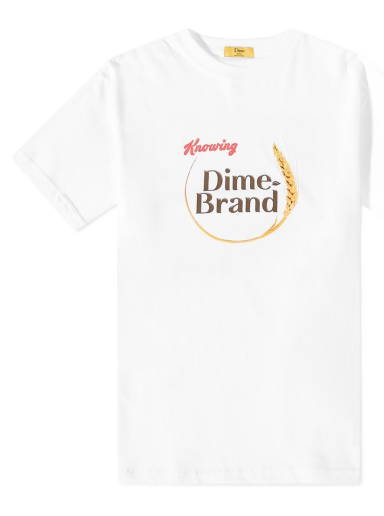 T-shirt Dime Grain Tee DIMESU25WHT | FLEXDOG