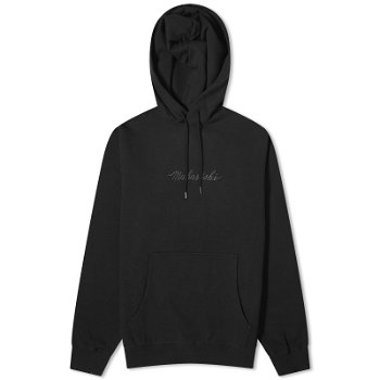 Maharishi Embroided Popover Hoodie 4622-BLK