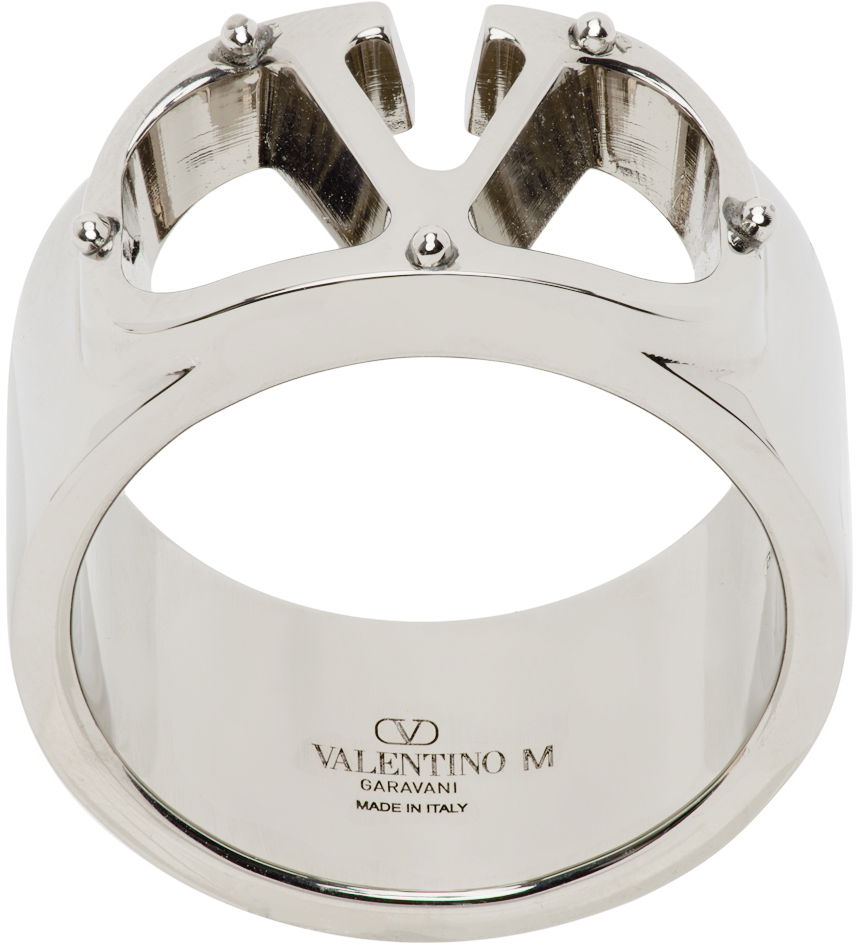 Valentino Garavani V-Logo Ring