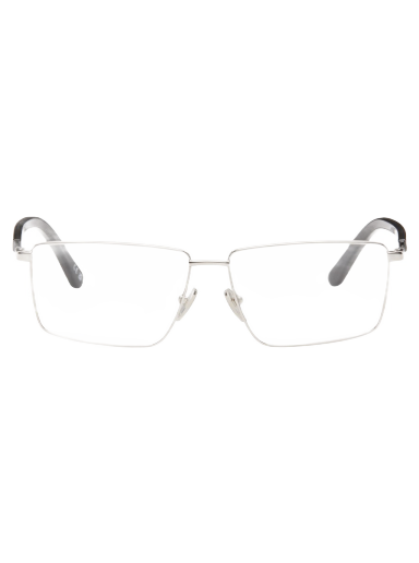 Rectangular Glasses "Silver"