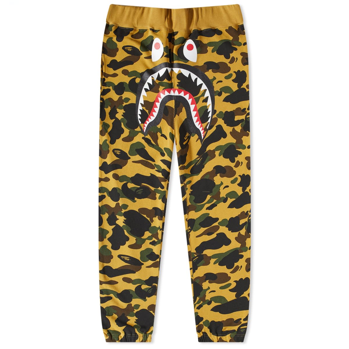 Sweatpants BAPE 1st Camo Wide Fit Sweat Pants Yellow 001PTJ201003M