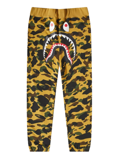Sweatpants BAPE 1st Camo Shark Slim Sweat Pant 001PTI301014M-YEL