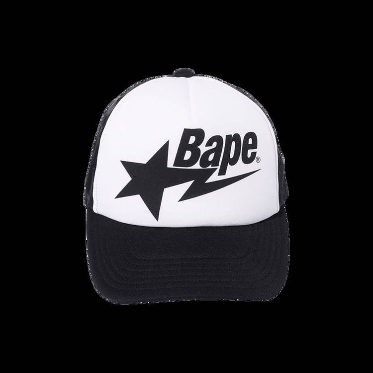 Cap BAPE Sta Mesh Cap 1I20 180 003 BLACK | FLEXDOG