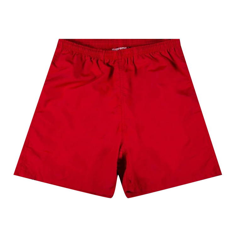 Swimwear Supreme Arc Logo Water Short SS18H22 RED | FLEXDOG