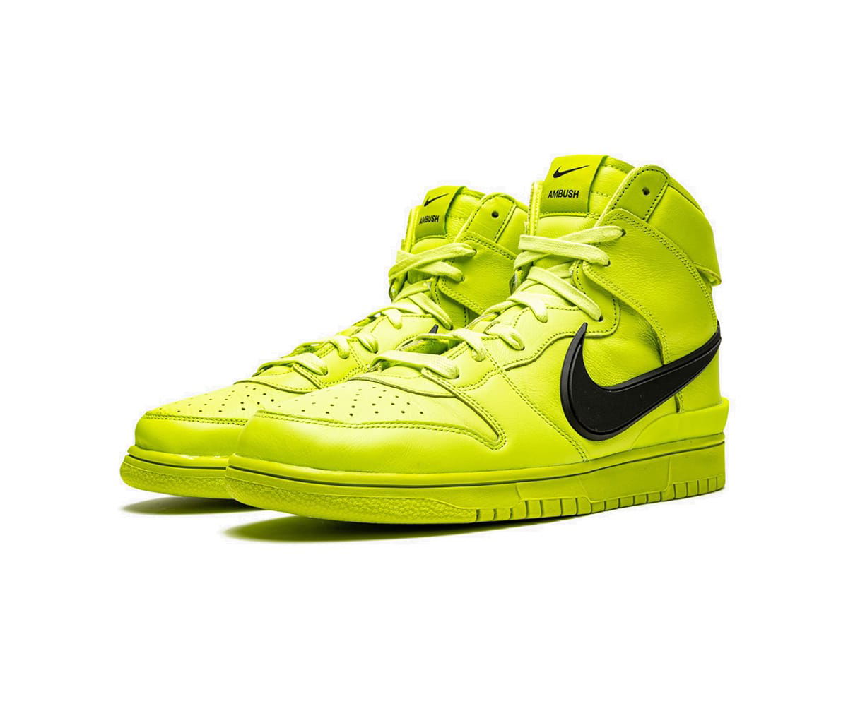 Nike AMBUSH x Dunk High Flash Lime CU7544-300 | FLEXDOG