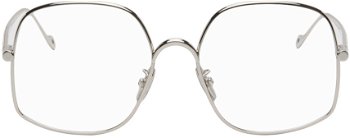 Loewe Silver Oversized Glasses LW50055UW55016