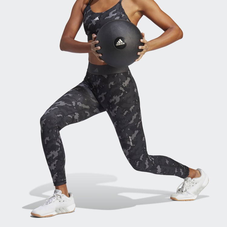 adidas Black AEROREADY Techfit 7/8 Leggings