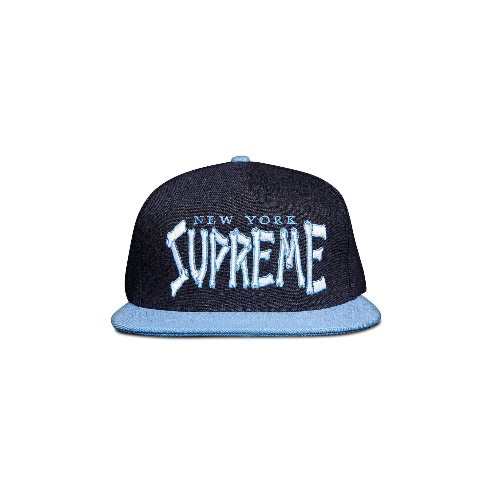 Cap Supreme Bones Logo 5-Panel SS21H64 NAVY | FLEXDOG