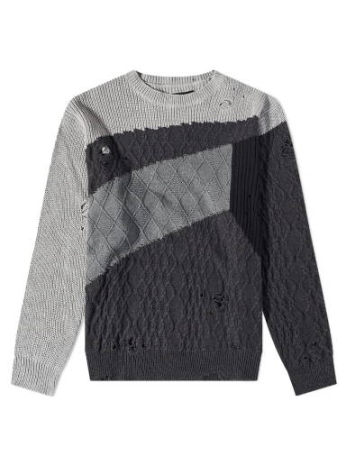 Sweater AMIRI Staggered Gradient Sweater PS24MKL002 | FLEXDOG