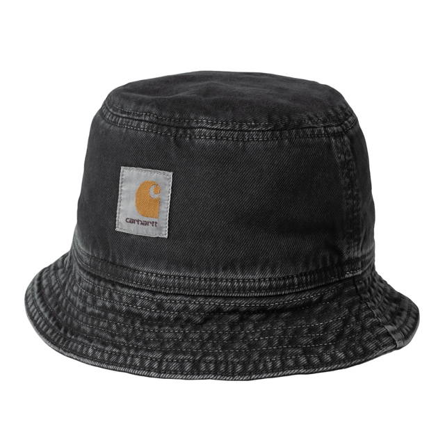 Carhartt WIP Script Bucket Hat - Black White