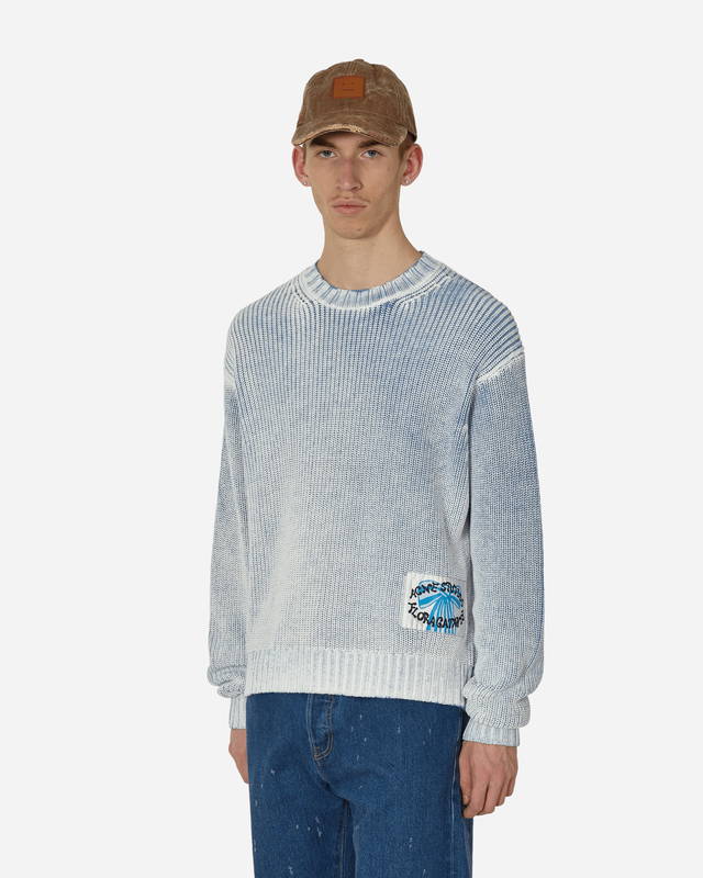 Sweater Acne Studios Fin Circle Logo Crew BI0130-479 | FLEXDOG