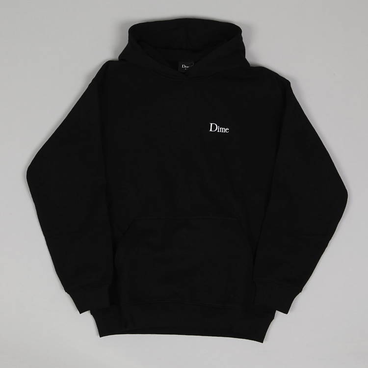 Sweatshirt Dime Classic Small Logo Hoodie dimeho2319blk | FLEXDOG