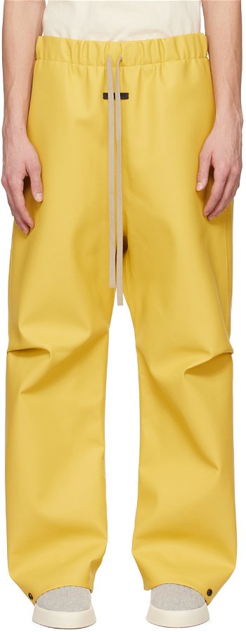 Fear of God Yellow Rubberized Trousers FG840-318RUB