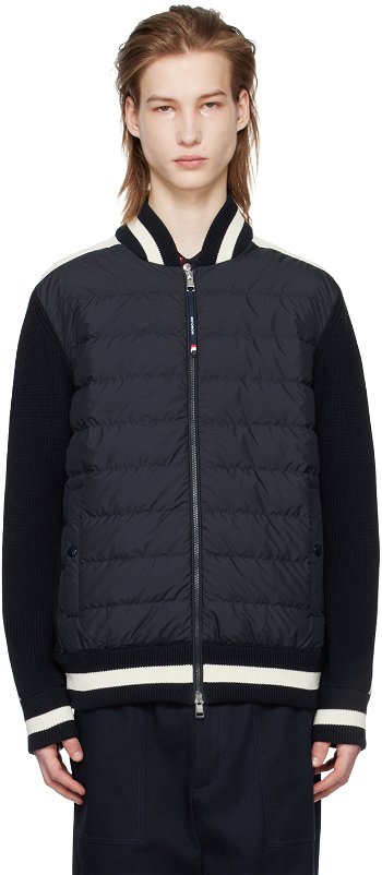 Moncler Quilted Down Cardigan J10919B00006M1509