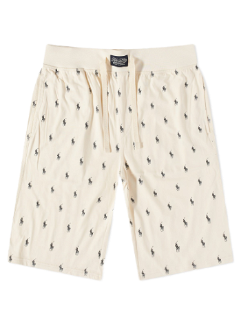 Polo by Ralph Lauren Sleepwear All Over Pony Sweat Shorts 714899513004