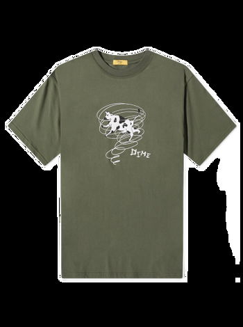 T-shirt Dime Classic Mocha Tee DIMED2F13RED | FLEXDOG