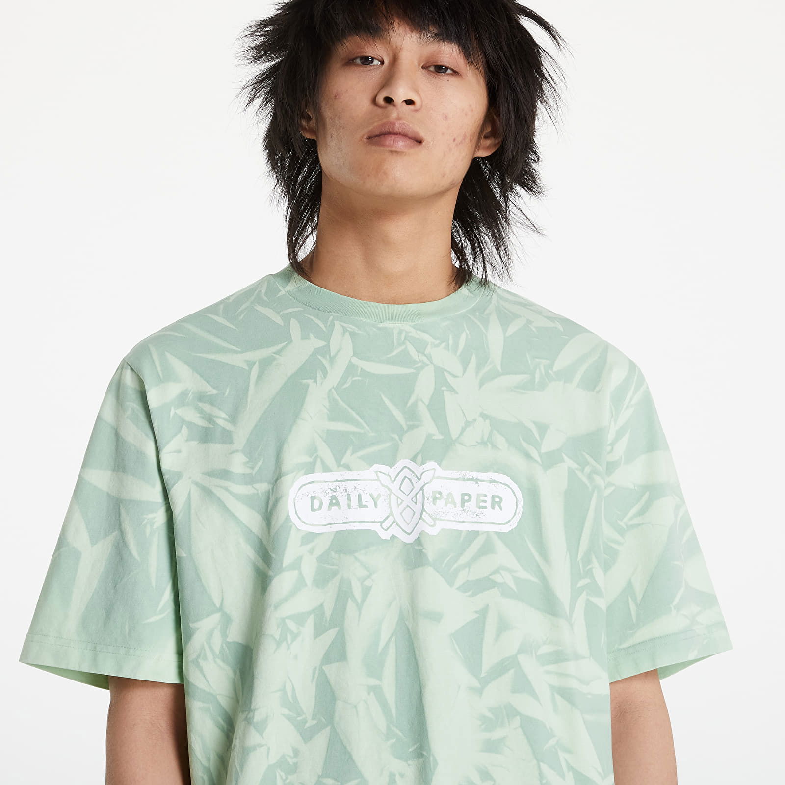 T-shirts Daily Paper Mocta SS T-shirt Tie Dye White