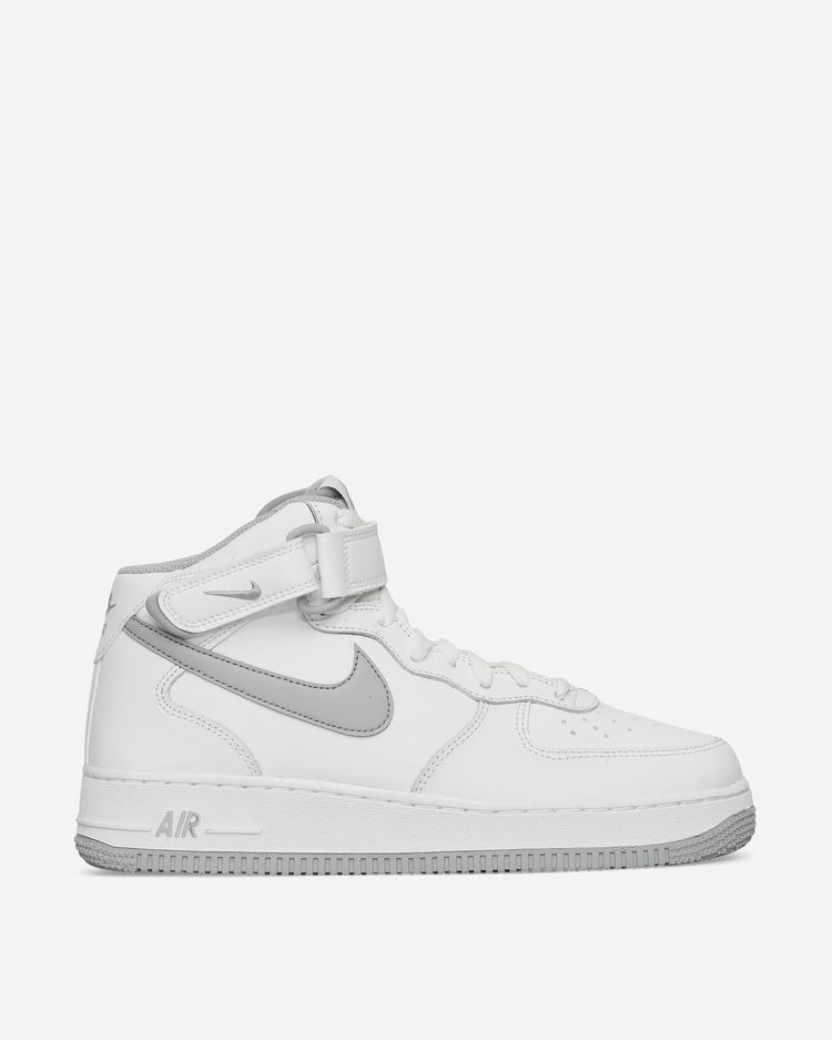 Nike Air Force 1 Mid Jewel '07 QS 'NYC Cool Grey' Grey - COOL  GREY/WHITE-METALLIC SILVER