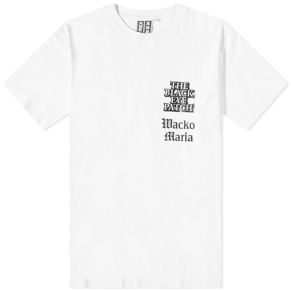 T-shirt WACKO MARIA BlackEyePatch x Type 1 Crew Tee BEP-WM-TEE01