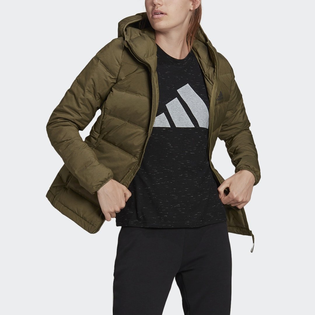 Puffer jacket adidas Originals Helionic Down Jacket GQ7134 | FlexDog