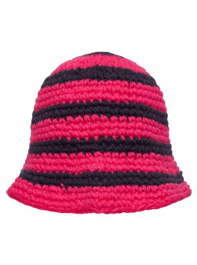 Hat Stüssy Swirl Knit Bucket Hat Hot Pink 1321167 HOTP | FLEXDOG