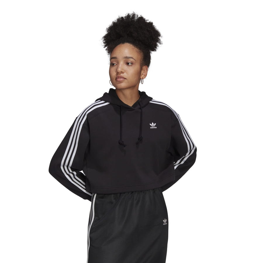 Sweatshirt adidas Originals Adicolor Classics Cropped Hoodie W