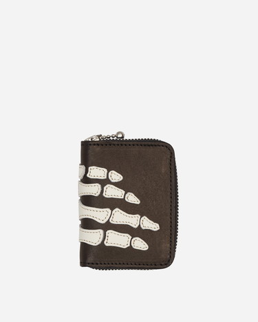 Wallet KAPITAL Thumb-Up Bone Hand Zip Mini Wallet EK-1401 1 | FLEXDOG