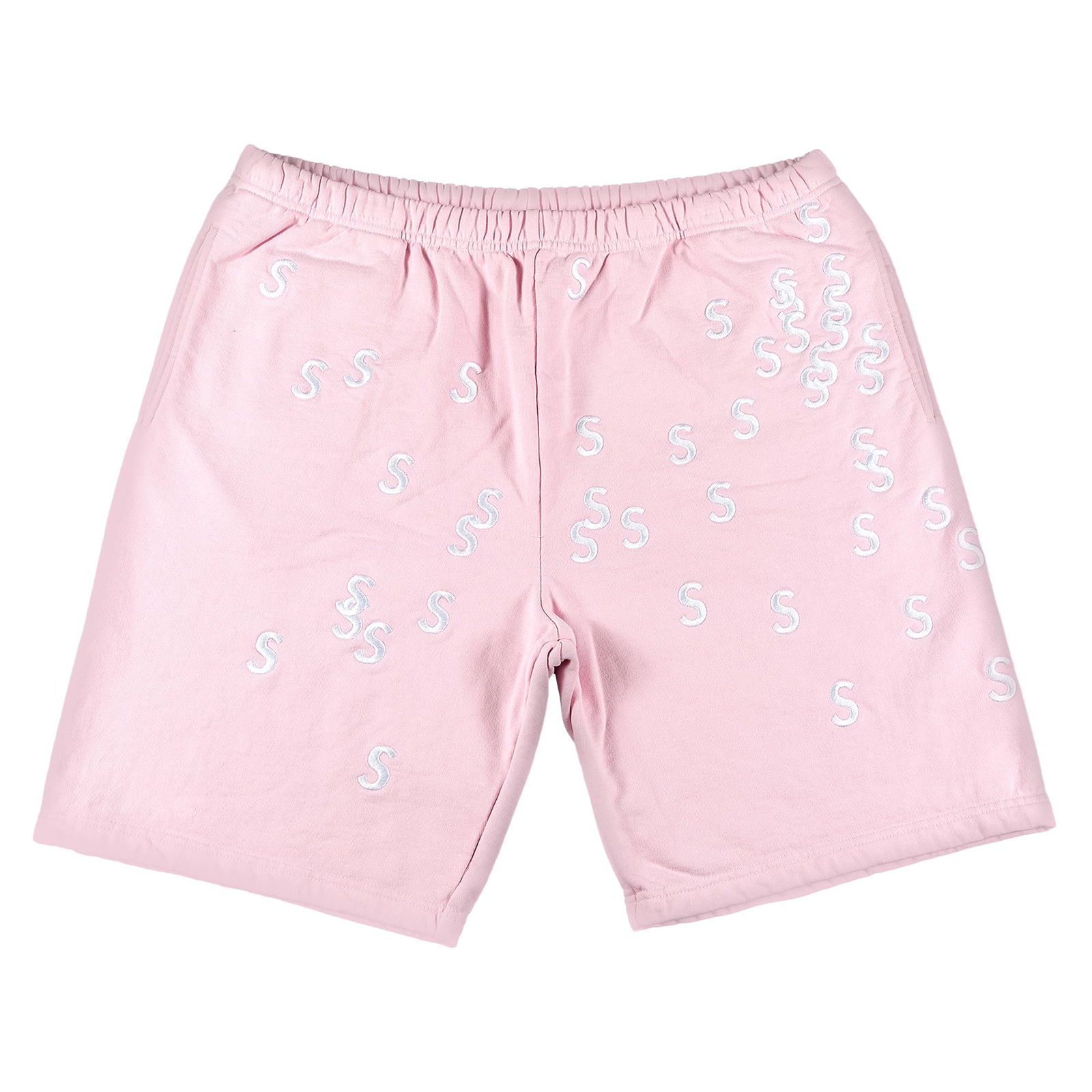 Shorts Supreme Embroidered S Sweatshort SS21SH18 LIGHT PINK | FLEXDOG