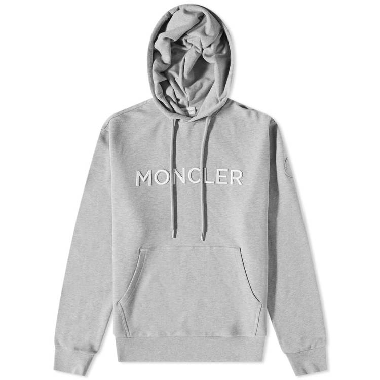 Sweatshirt Moncler Logo Drawstring Popover Hoody 8G000 24 899WI