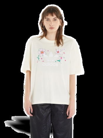 Shop adidas Love Unites Trefoil Tee HC3076 white