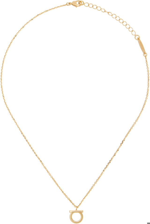 Large Gancini Necklace "Gold"